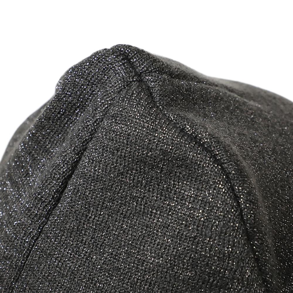 ラメニットビーニー